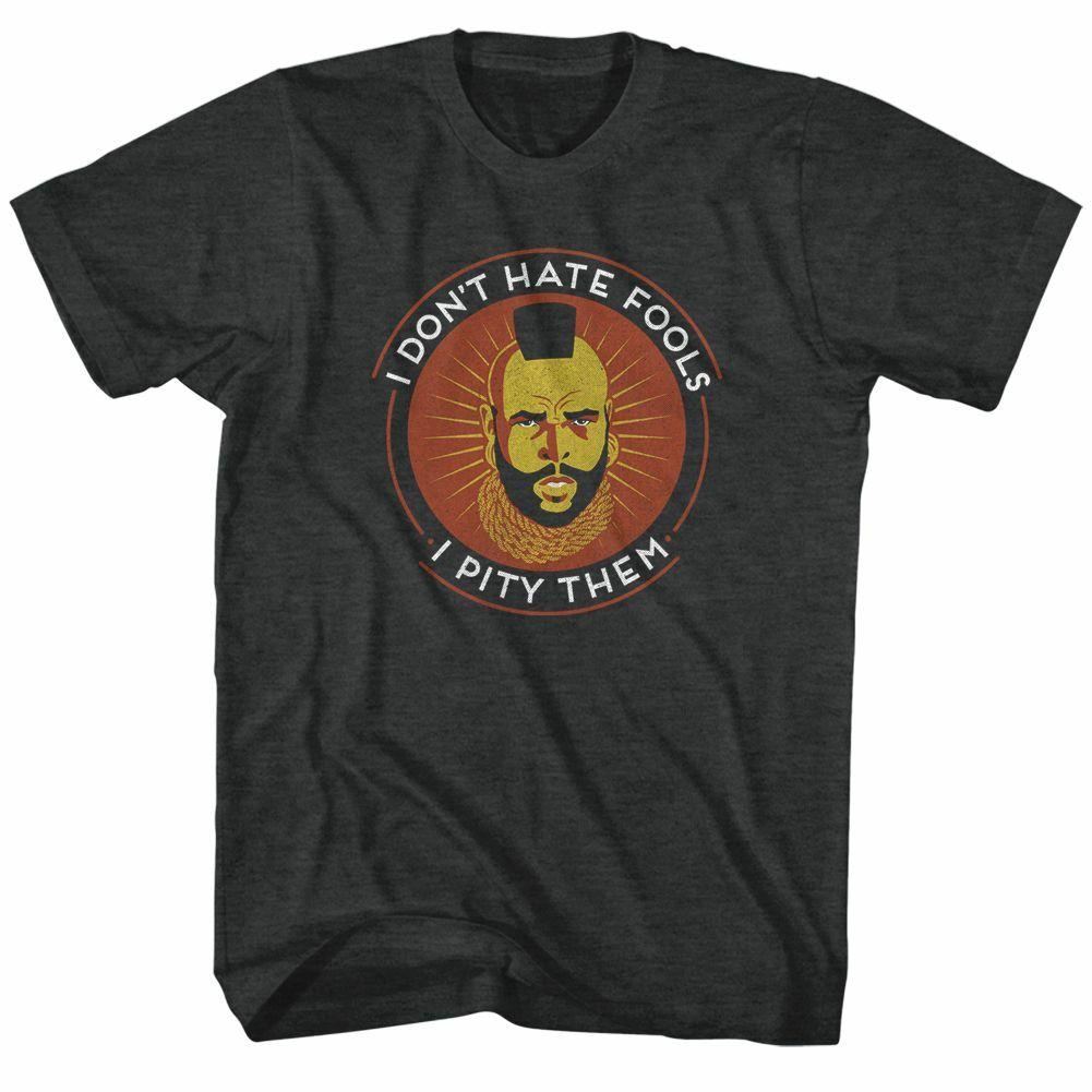 Mr. T The Tao Of T Black Heather T-Shirt S
