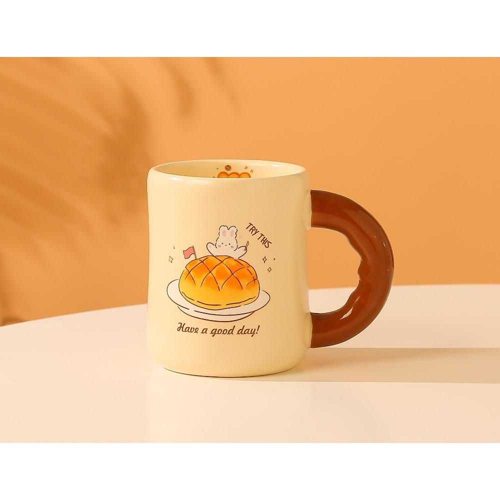 Milk Fufu Cute Rabbit Cup High Appearance Ceramic Cup Couple Cup Dormitory Drinking Water and Souvenirs