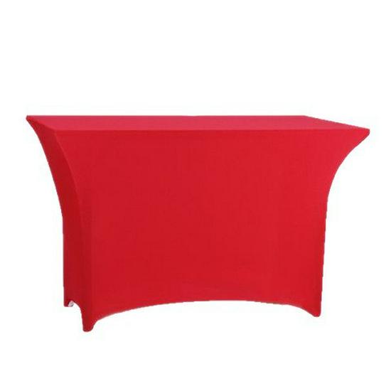 Stretch 6FT Rectangular Tablecloth for Events: Conference, Wedding, Banquet, Cocktail Bar.