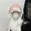 Gothic Lolita Beret Kawaii Hat Punk Bone Long Eared Puppy Hat For Women Girls Cosplay Hats Versatile Sunscreen Hat Gifts