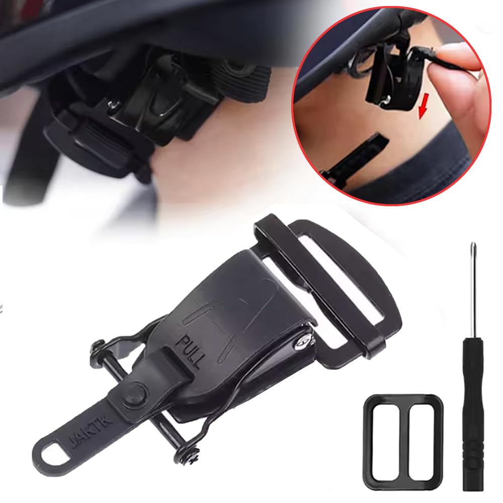 QUANTALY Quick 25mm Width Release Buckle Kit for Motorcycle Helmet