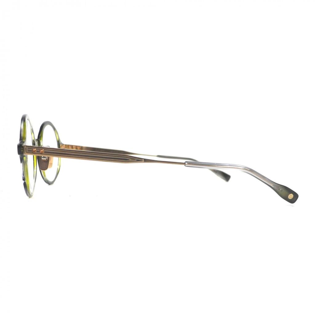 Pristine DITA Glasses ALATARA Aratara Marble Round Clear green mens DTX469 Used