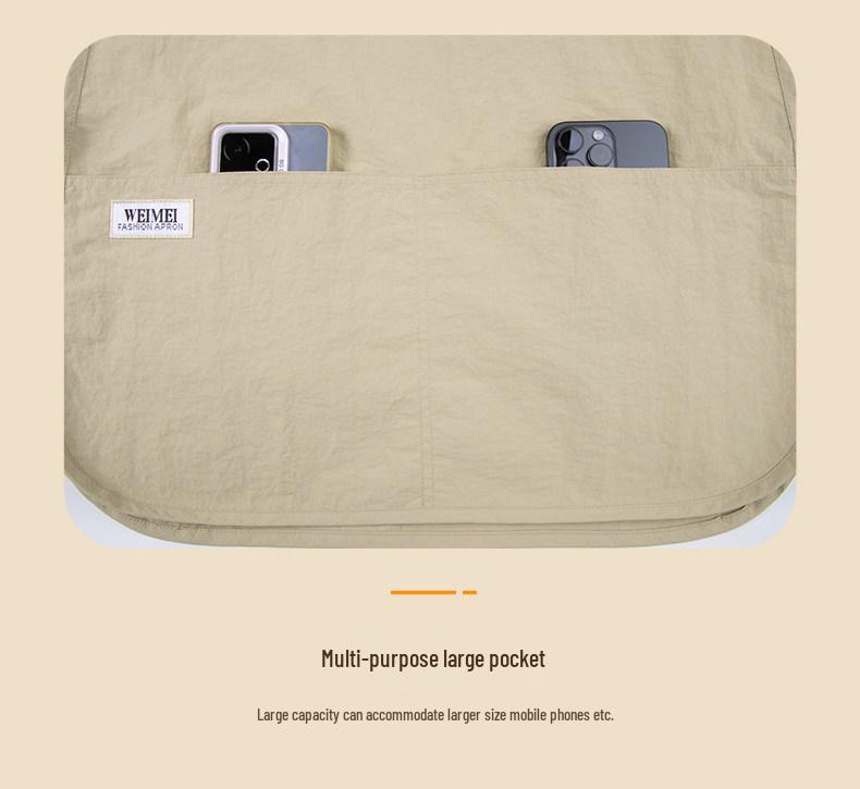 Waterproof Vest-Style Apron for Work, Catering, or Home Use