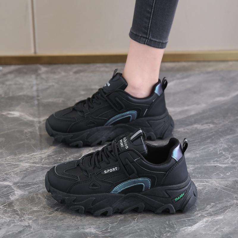 Küchenschuhe Frühling und Herbst neue Papa-Schuhe Schuhe weich-sohlige Sneaker mittlere Schuhe