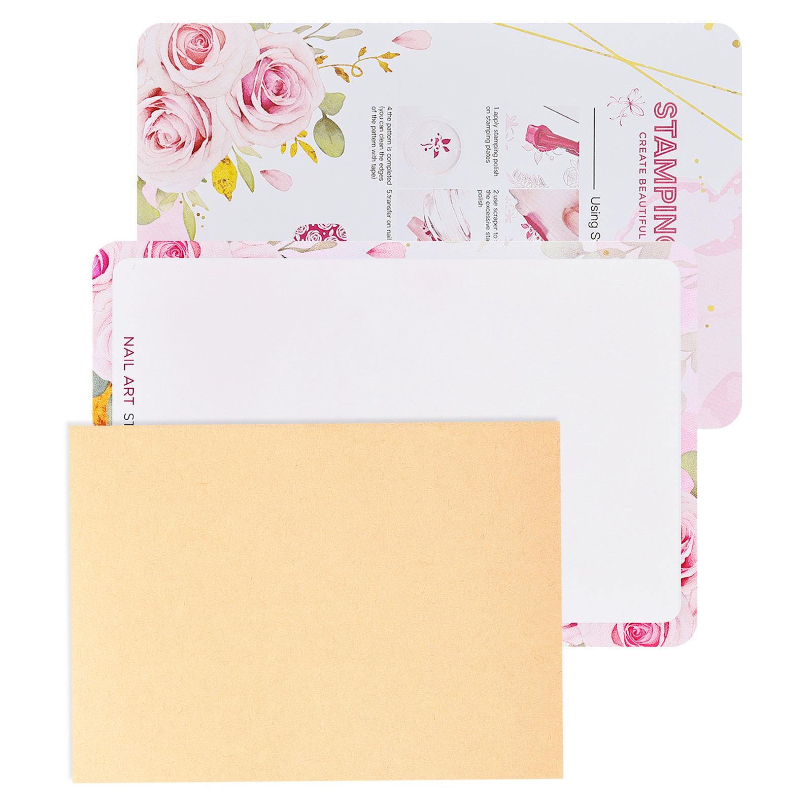 

Пластина для стемпинга для ногтей из нержавеющей стали для профессионального и DIY использования Устойчивая к ржавчине и практичная пластина для стемпинга для ногтей L