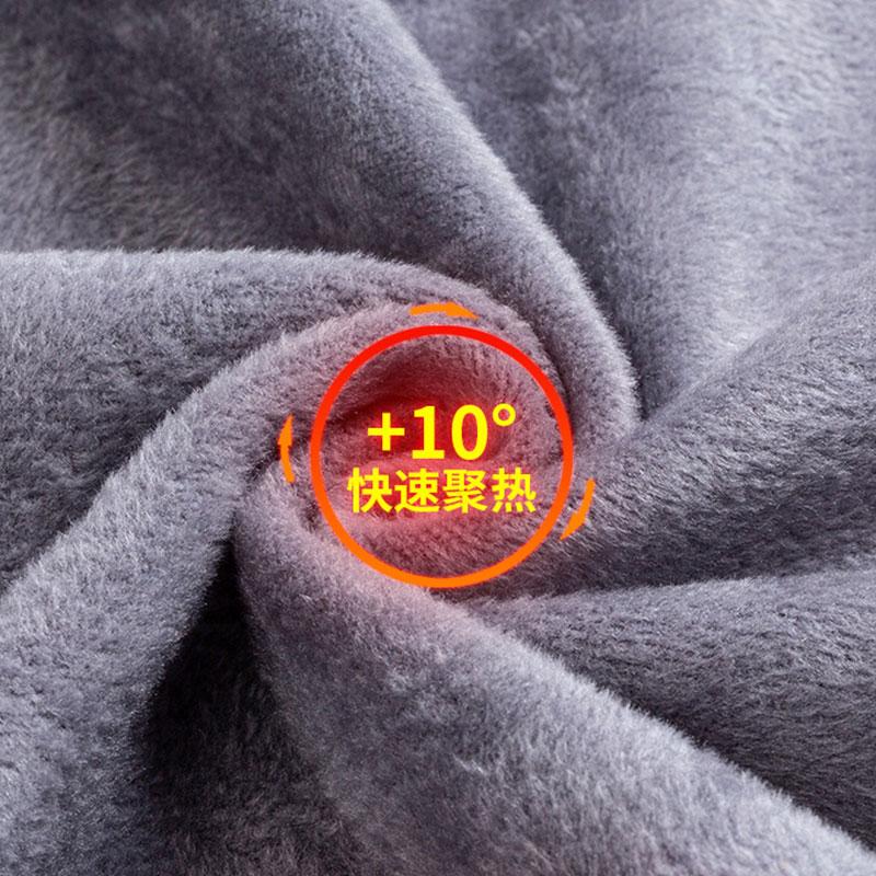 Herren doppelseitiges Fleece Plaid Langarmhemd Winter neu plus Fleece Verdickung warm Business Casual 7XL 8XL Übergröße