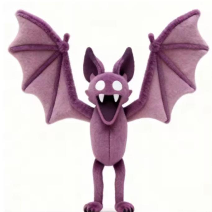 Non-Toxic New 99 Nights In The Forest Purple Bat Plush Cute Pink Baby Deer Stuffed Doll Funny Blue Owl Red Goat Plush Toy For Kid Gifts