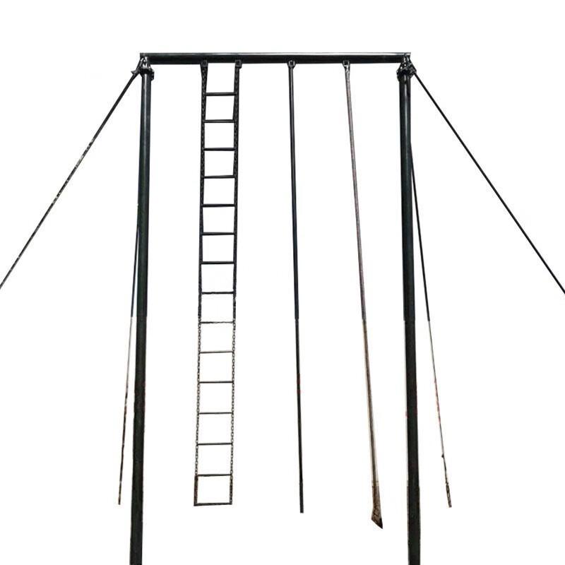 Outdoor Heavy-Duty Rope Climbing Training Frame