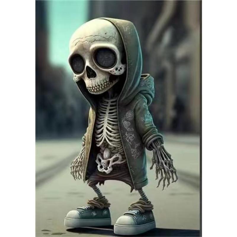 Cartoon Party Halloween Ghost Festival Skeleton Mannequin Ornament