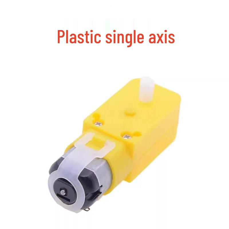 TT Miniature DC Geared Motor 1:48, Single/Double Shaft, 3V/6V, 1:90 Metal Gear, for Smart Cars.