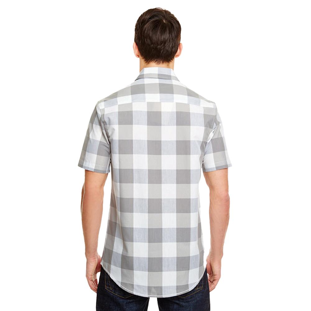 Burnside Mens Buffalo Plaid Woven Shirt