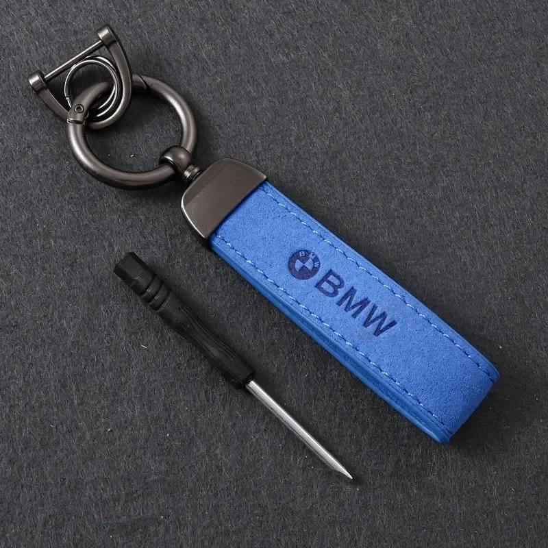 

2025 Car Keychain Key Chain Vintage Leather Keyring Pendant For BMW E93 F10 F20 F30 F40 F15 F25 F26 F31 F49 F86 M3 M5 X3 x1