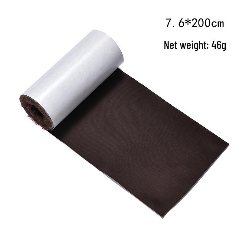 

Самоклеящаяся нейлоновая заплатка Zhaoshun для самостоятельного ремонта одежды (7.6×200) 7.6×200CM темный кофе