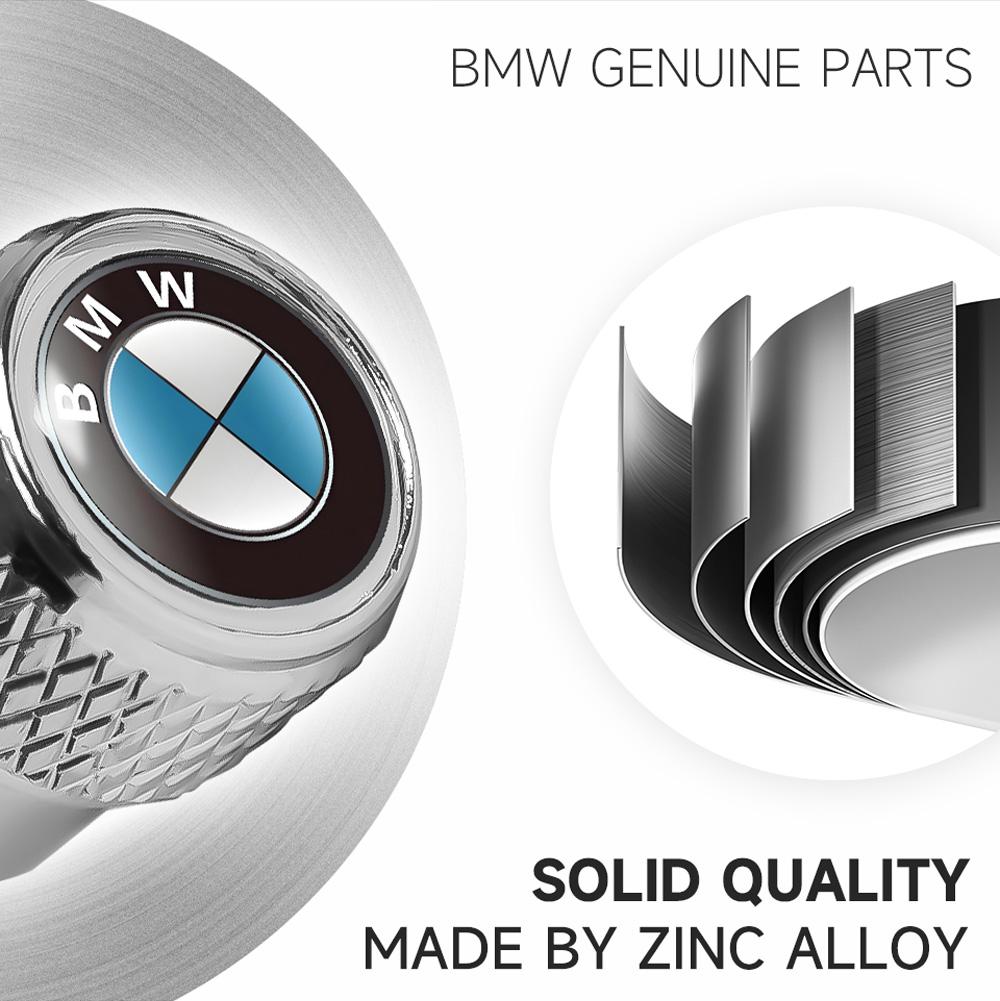 T114Pcs Racing Style Aluminum Alloy Car Tire Valve Caps Metal Wheel Rim Tyre Stem Decor Protective Cover Accessories For BMW X3 X5