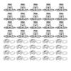 20PCS Turn Button Fastener With Eyelet Washer Kit for Boat Cover Canopy Fixing