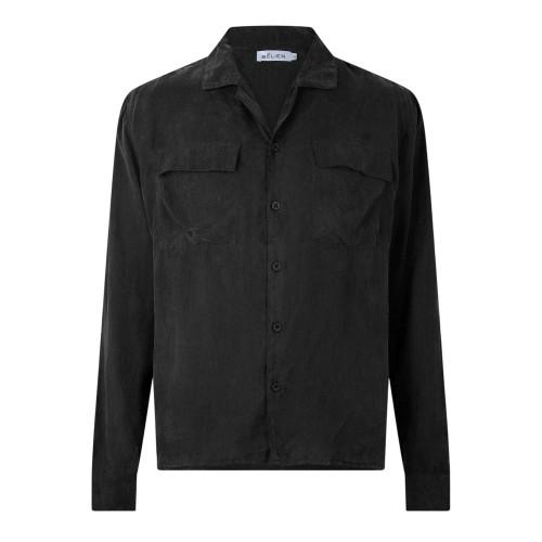 Belier Mens Plain Long-Sleeved Shirt