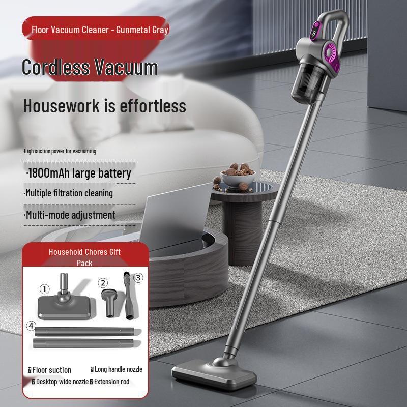 Multifunctional High Suction Wireless Vacuum Cleaner for Home and Car