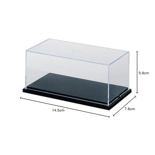 Wave Display T-Case (S) 1/43 Scale Miniature Car Plastic Display Case, TC-162, W145 x D76 x H59mm (Inner Dimensions)