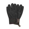 [S'more] S'more Leather Gloves - Fireproof Gloves, Heatproof Gloves, Five-Finger Leather Gloves, Genuine Leather, Cowhide (BLACK)