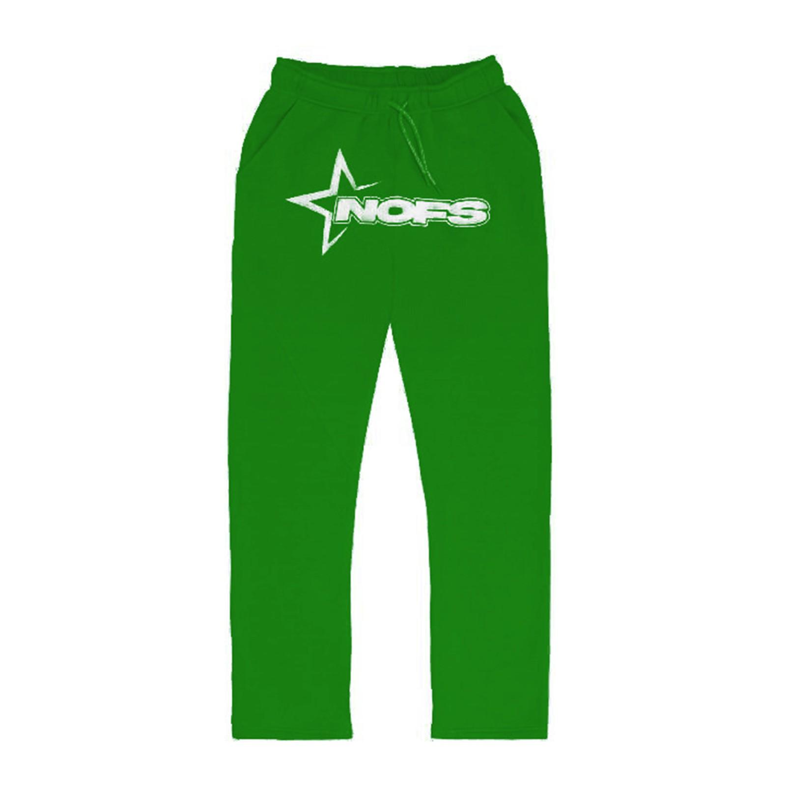 Men s Leggings Loose Color Printed Trousers Casual Large Size Sweatpants S