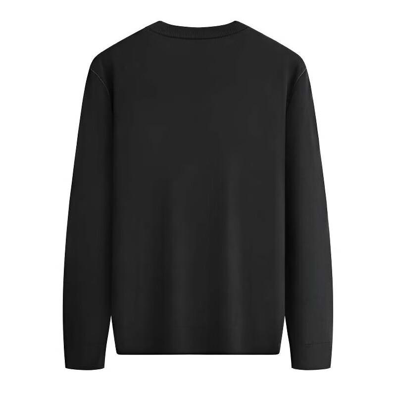 SEPTWOLVES Men's Thin Cashmere Round Neck Pullover Sweater