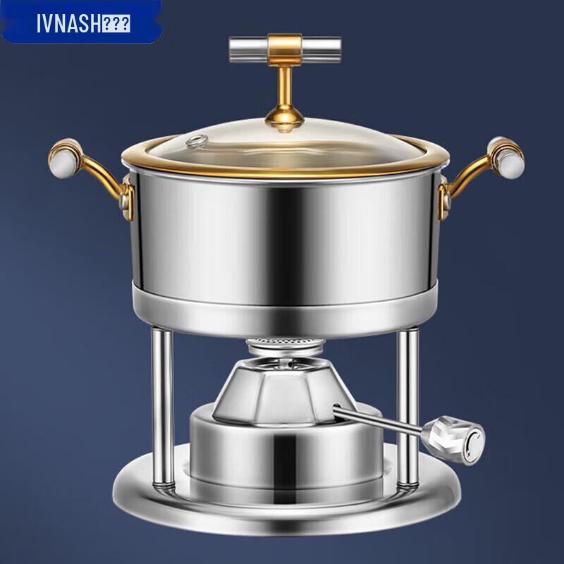 304 Stainless Steel Single-Person Gas Hot Pot
