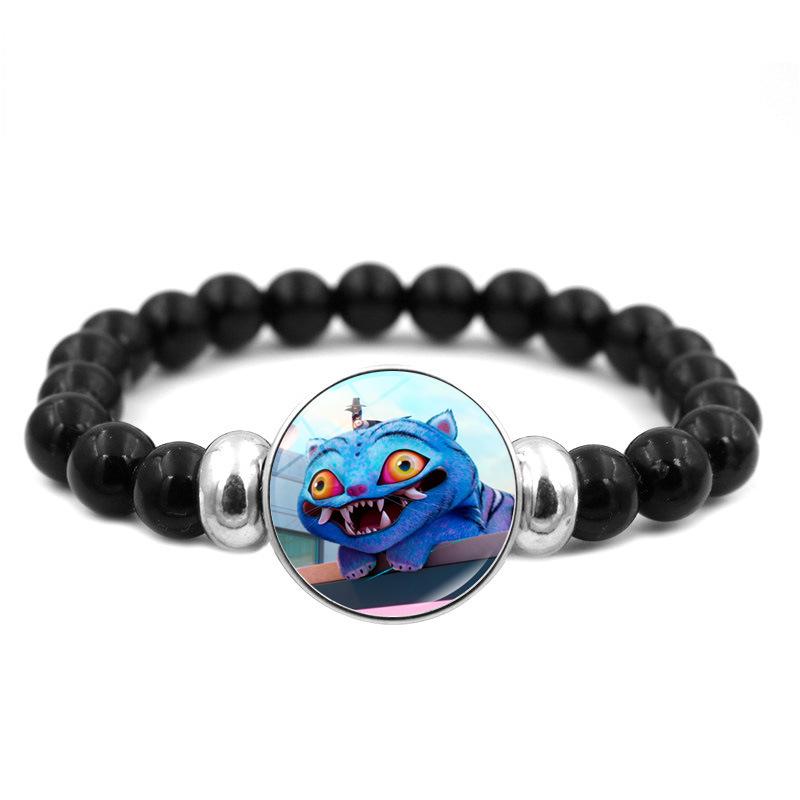 

Anime Kpop Demon Hunters Bracelets Girls Fashion Beaded Bracelet Cute Cartoon Figure Jewelry Accessories Christmas Gift hei 11