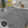 Blanket Bed Armchair Decoration Square Embossed 160x200cm Plaid Birthday Gift