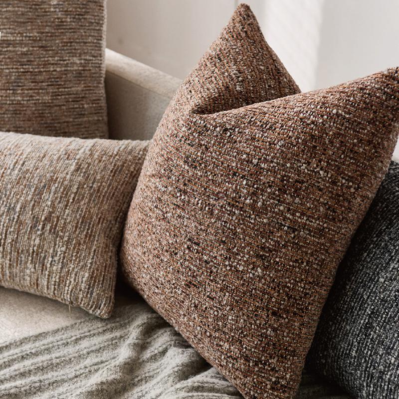 Federe Cuscino Decorative Morbido Chenille Copricuscino per Divano Lusso per Arredo Casa Divano Camera da Letto Soggiorno