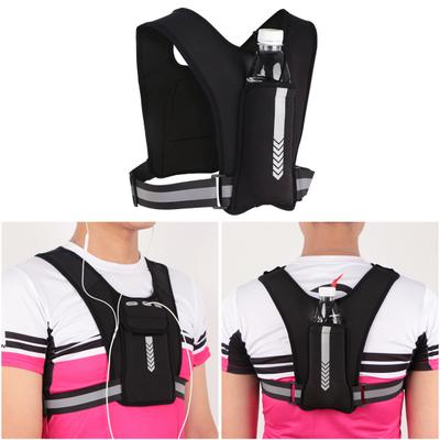 Running Vest Adjustable Universal Multi-function Reflective Running Vest Gear for Cycling