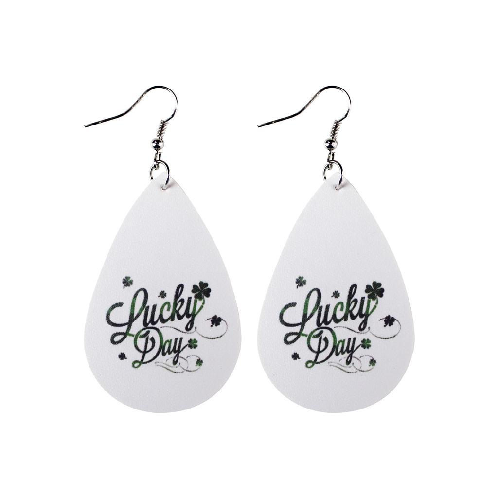 Stylish PU Leather Earrings: Creative Designs & Shapes
