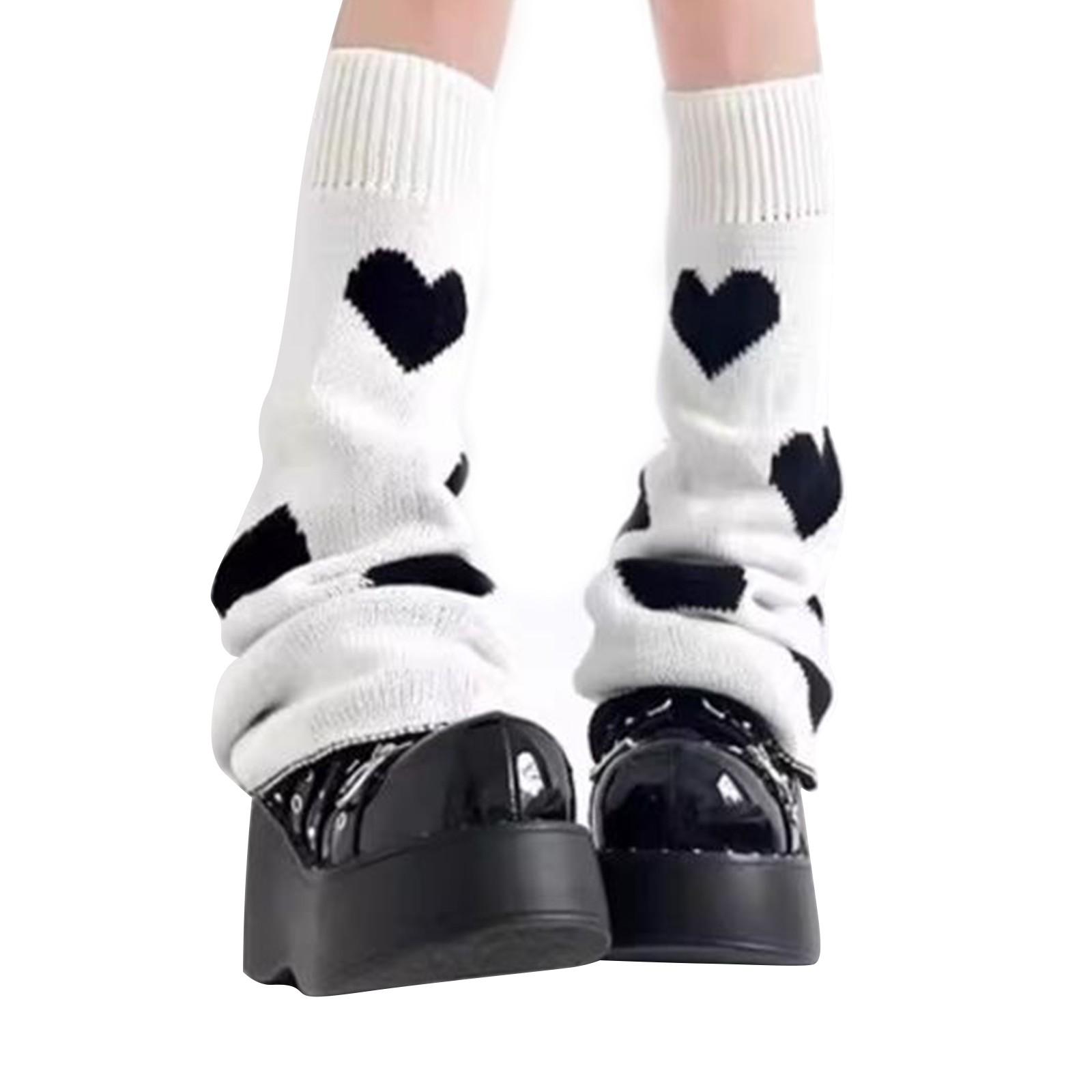 

Носки Retro Hot Girl Pile Socks Wide Leg Socks Двусторонние носки One Size