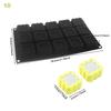15 Cavity Wavy Lace Cylindrical Silicone Cake Mold Party Dessert Making Tools Mousse Cake Mold Kitchen Pastry Baking Supplies