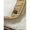 Fleece Jacket for Men, Autumn and Winter 2024 New Style, Contrasting Color Stitching, Casual Hooded Cotton Coat, Fleece-Lined, Thickened, Warm Jacket