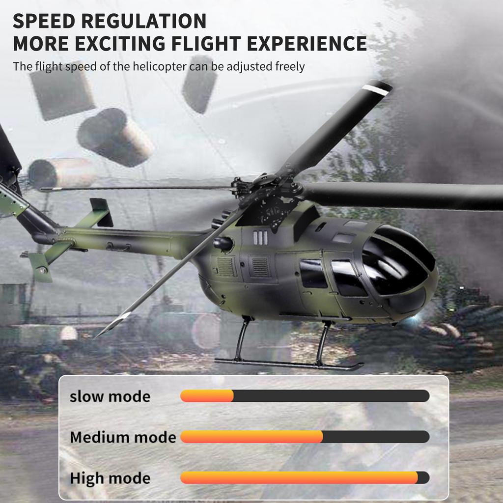 RC ERA RC Helicopter RC Drone Single Propeller Without Ailerons 6-axis Gyro Stabilization RC Airplane Altitude Hold Toy Gift