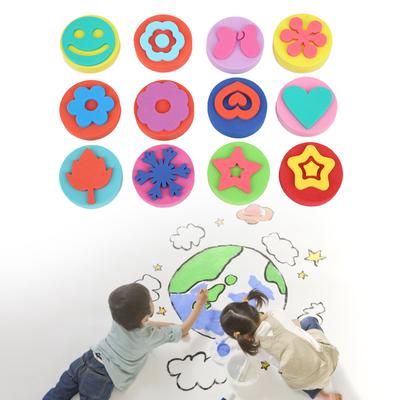 Drawing Sponge Stamp Early Learning Painting Sponge   Educational Painting Tools for Children