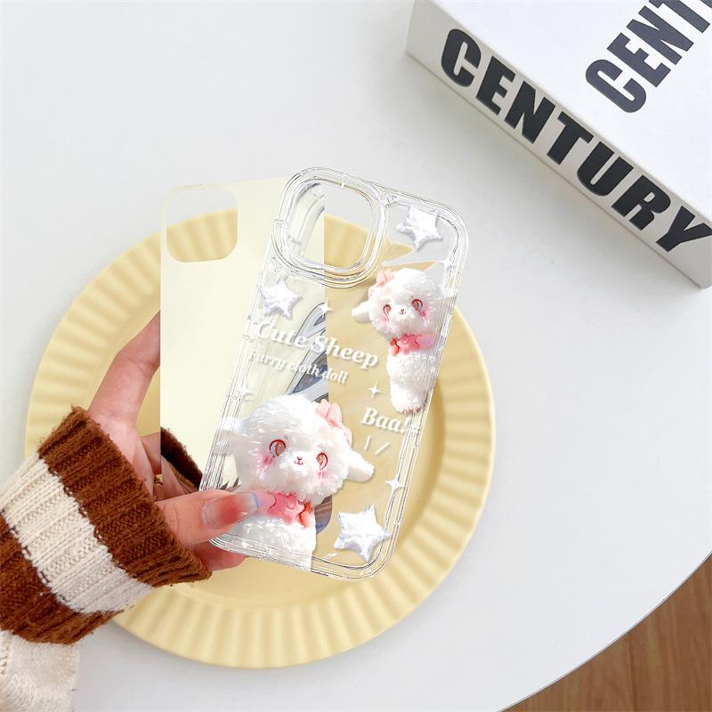 Mobile Phone Cases for iPhone 11 13 XR 15 Pro Max 12 14 Pro Max Case iPhone 16 7 Plus 8 Plus XS Max 6 15 Plus Laser Wave Pattern Anti-drop Waterproof