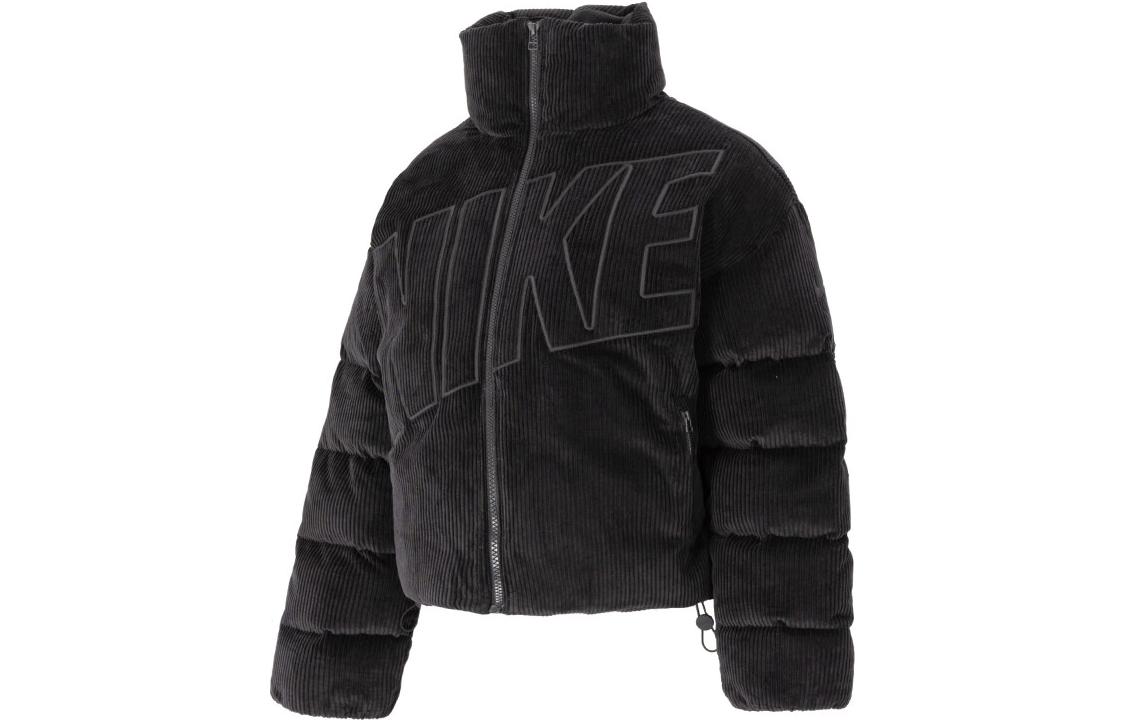 Nike Down Jackets Women s Black Stand Collar Moderate Other FD8214-010 M