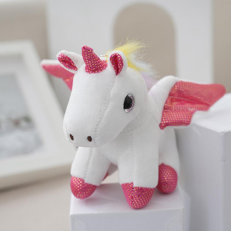 

Whimsical Fruit Series Plush Doll Keychains In Blue Yellow Pink White For Kids And Adults белый