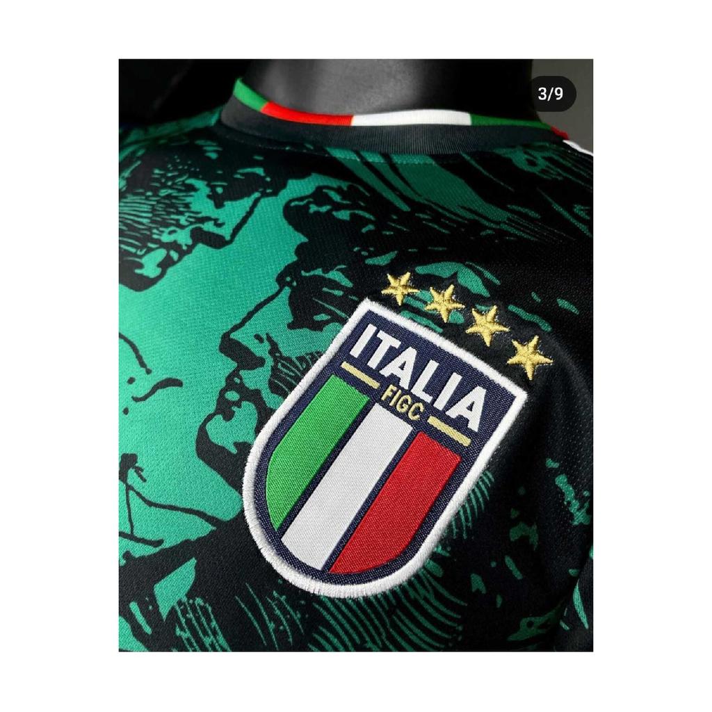 Zaniolo Italy Renaissance Michelangelo Green Jersey