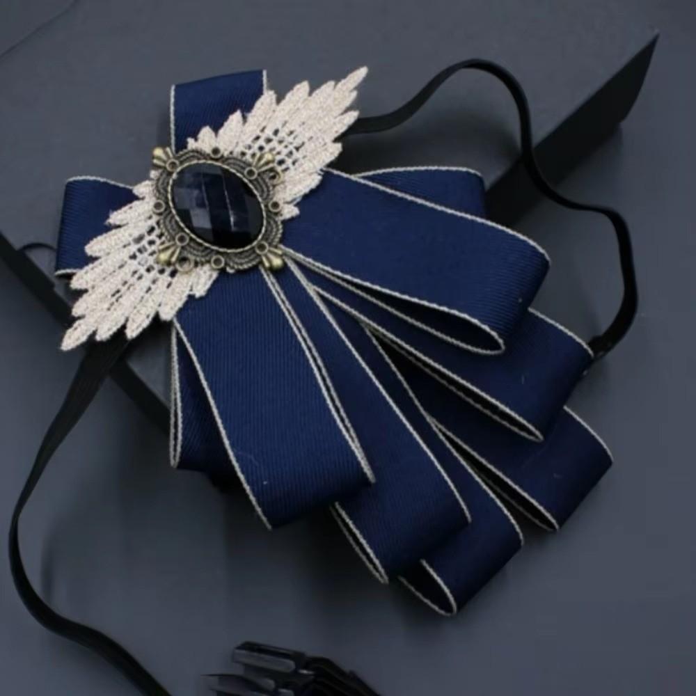 British Style Gentleman's Bow Tie Adjustable Men's Suit Accessory  Bridegroom