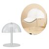 Acrylic Hat Display Stand Hat Storage Rack Acrylic Hat Display Unit Hat Display Rack for Home and Store Cap Organization