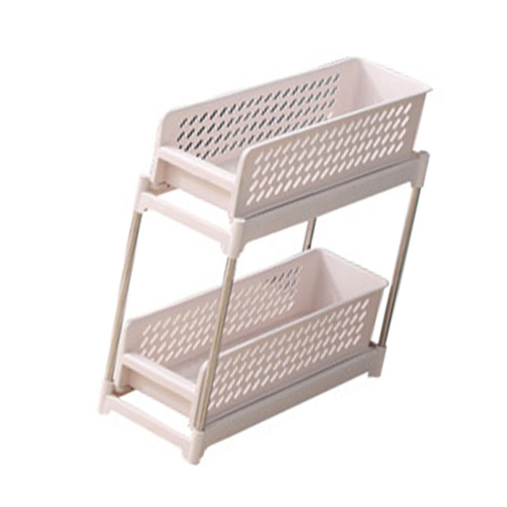 Storage Cart Space Saving Versatile Adjustable Stylish Look Rolling Storage Cart Organizer for Home