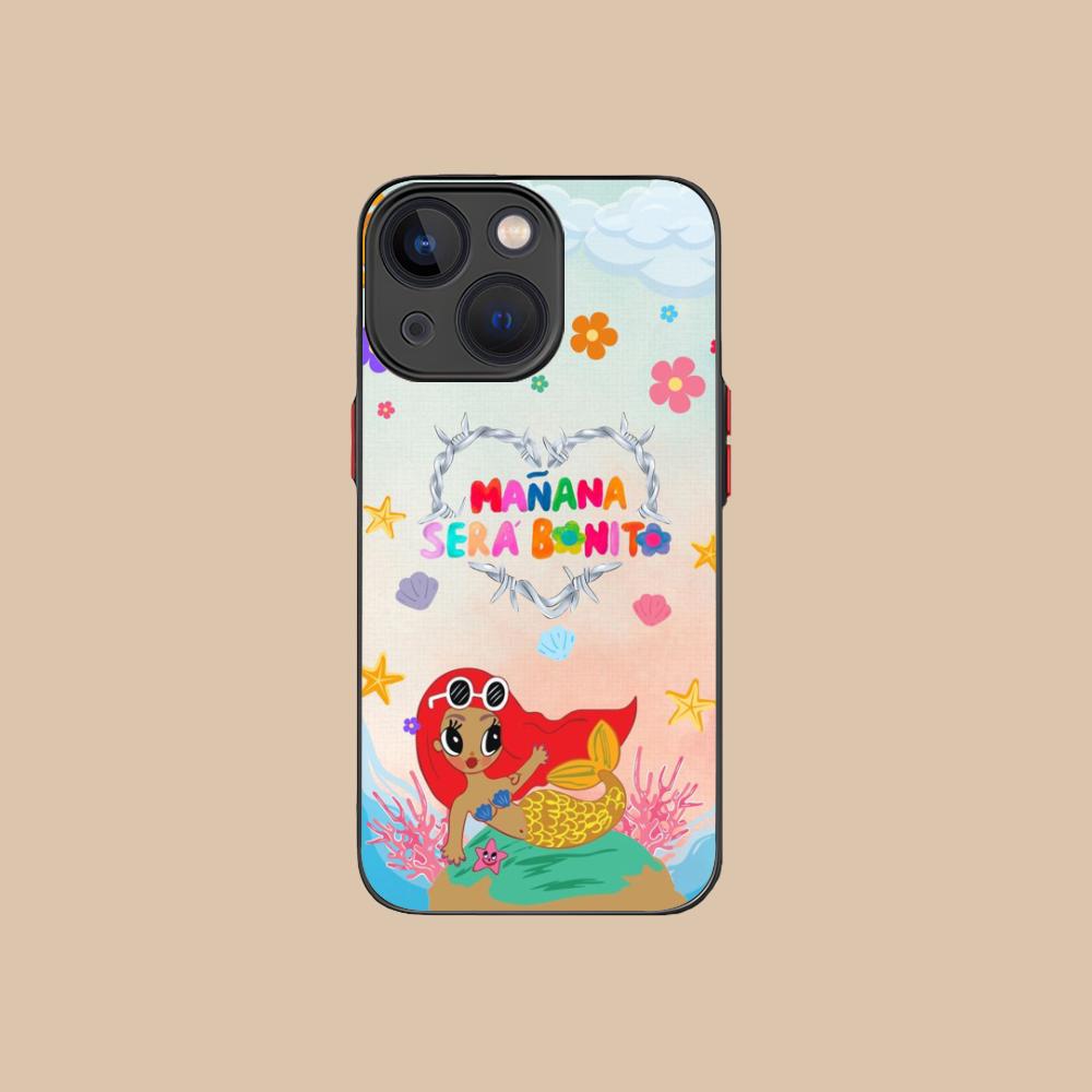 Karol G Latino Mobile Cell Phone Case for iPhone 17 16 15 14 13 12 11 X XR XS 8 7 Air Pro Max Plus Mini Colorful Silicone Cover