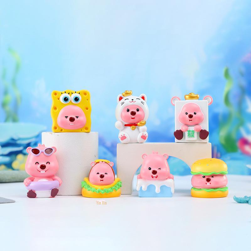 Panda Cute Paradise Blind Box: Creative Desktop Pet Ornaments & Gifts for Friends