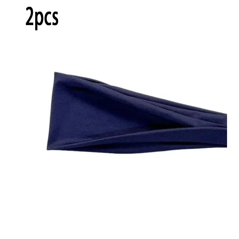 Breathable Sports Headband Sweatband Stretch Elastic Gym Fitness Running Yoga Men Women Headwrap Quick-dry Absorbent Hair Bands