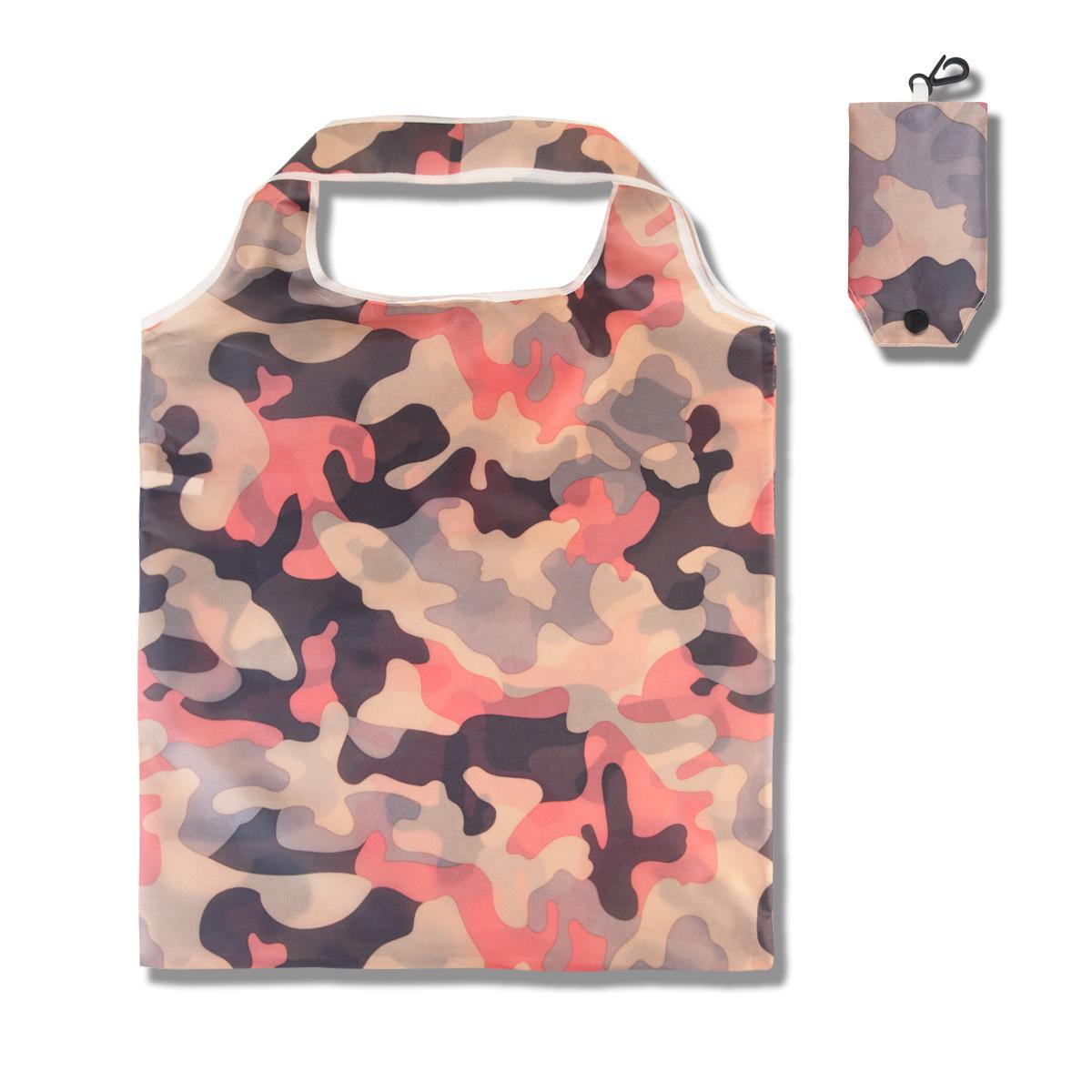 Eco-friendly Polyester Folding Shopping Bag - Creative Printed Design