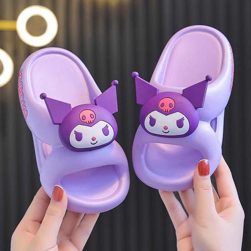 

Children s slippers for girls, indoor home use, non-slip My Melody sandals, boys slide sandals 24-25Code