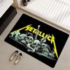 Band M-Megadeths Floor Mat Soft Flannel Non-Slip Door Mat - Thickened Rug for Living Room Home Decor