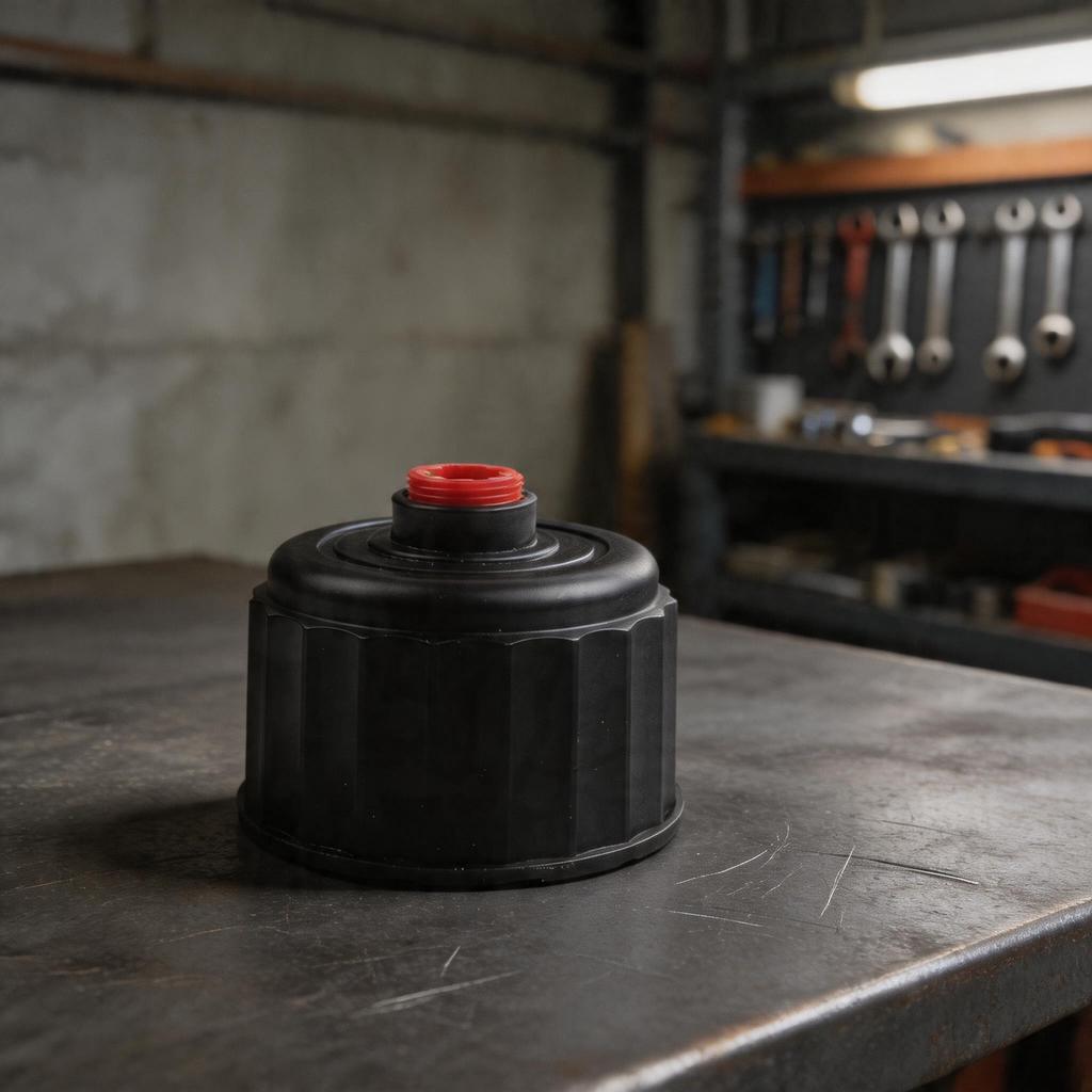 Black Plastic Cap Replacement Utility Cap High-quality Construction Lightweight Design Virgin High-density Polyethylene